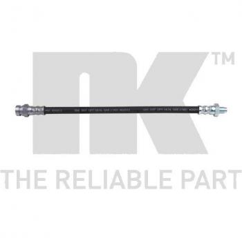 Latiguillo de freno NK 851942 - Manguera de freno, compatible con vehículos específicos, fabricado en goma resistente, presión máxima soportada alta, longitud ajustada a especificaciones OEM, incluye conectores metálicos para fácil