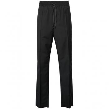 Valentino Men's Wool-Mohair Blend Jogging Trousers in Grey | Size 48 | 5V3RB52225S103