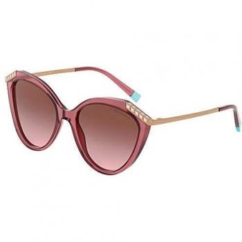 Tiffany TF 4173B Women's Pink/Violet Shaded Sunglasses, Size: 55 MM