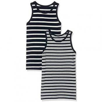 NAME IT Nmmtank Top 2p Yd Noos Camiseta sin Mangas, Multicolor