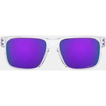 Oakley Holbrook XS Youth Fit Sunglasses, Unisex, Gray, Size: 53 MM, Polished Clear Prizm Violet, Transparent