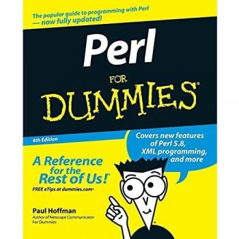 Perl for Dummies by Paul Hoffman - Professional/Trade Paperback Edition