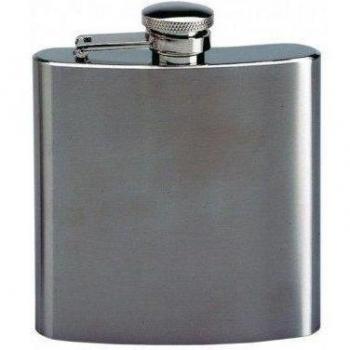 Petaca acero inoxidable cepillo Keen Sport - Referencia: 11626