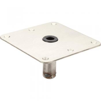 ATTWOOD SP-67739-T SWIVEL-EZE 7X7 STAINLESS STEEL PLATE ACETAL BUSHING THREADED