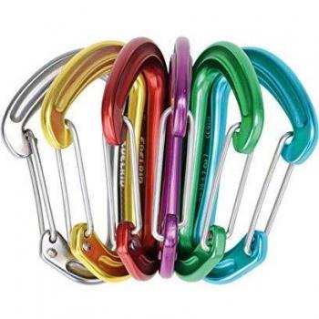Pack de 6 mosquetones ultraligeros Edelrid Nineteen G - Resistente y duradero
