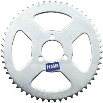 HMParts Moto de Cross/Mini Cross Piñón - 3 Agujero - 54 Dientes - para 7 Pulgadas Llantas T8F