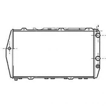 Radiador de refrigeración del motor Internacional VAN WEZEL 03002019