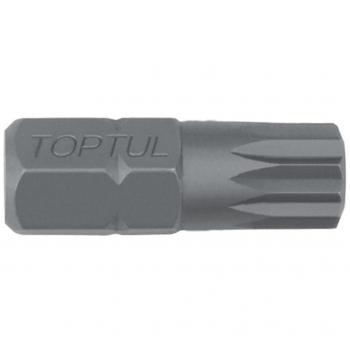 Punta de destornillador hexagonal TORX TOPTUL 10 mm M12, 12-kant y Punta de atornillar TOPTUL FSFA1212