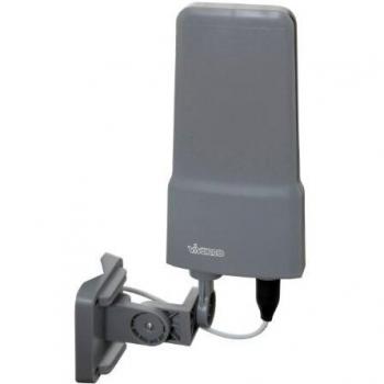 Antena Exterior Vivanco TVA 500 - Plata, 42 dBi, DVB-T/T2, DAB/DAB+, 8.5 m