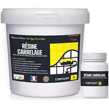 Pintura Epóxica para Azulejos de Cocina y Baño ARCAPOXY - Beige Gris RAL 1019 - 1 kg (hasta 10 m² en 2 capas)