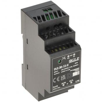 Fuente de Alimentación Conmutada DC12V 30W para Rail Global Leader Power