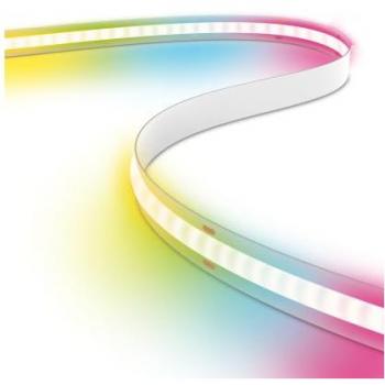 Tira LED COB RGB de 3m, extensible a 6m, iluminación continua multi-modo
