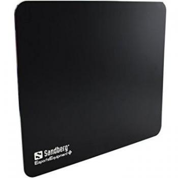 Sandberg Hard Aluminium - Alfombrilla de ratón, Negro