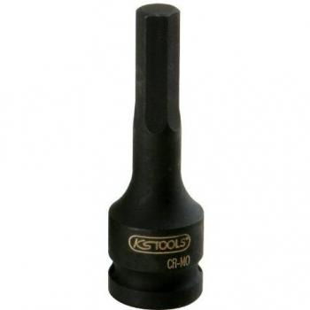 KS Tools 911.0927 1/2 Bit con adaptador de impacto hexagonal 8mm