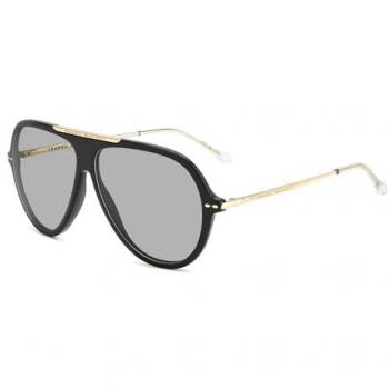 Isabel Marant Women's Black Aviator Sunglasses IM 0162/S, 60mm Size