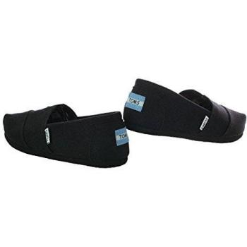 TOMS ALPARGATA CORE, Mocasines Planos, Mujer, Negro, 36 EU