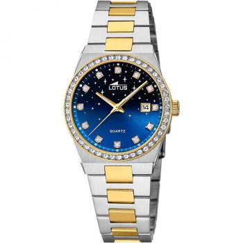Reloj Lotus Freedom 18886/3 para Mujer con Esfera Azul y Correa de Acero Multicolor