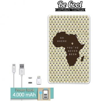 Becool® - Batería Externa Power Bank 4000 mah + Gratis 1 cable USB-MicroUsb
