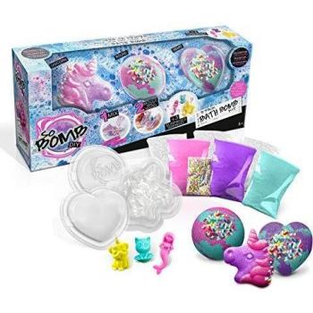 Canal Toys Kit Bombas de Baño 3 Paquetes Unicornio, Globo y Corazón BBD014, Multicolor