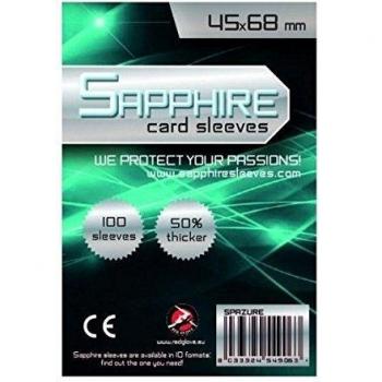 Red Glove Sapphire Card Sleeves Azur 45x68 mm - 100 pcs