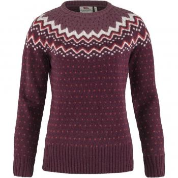 Fjällräven Övik Knit Sweater Women's Dark Garnet Size S