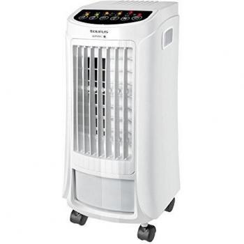 Climatizador Taurus R750 de 65W con Vaporización, Ventilación, Humidificación e Ionización, Depósito de 4L y Contenedores para Hielo en Plástico Blanco