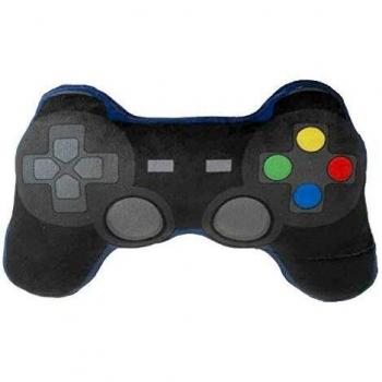 Puckator Cojín de Peluche con Controlador de Juego, Multicolor, Altura 11,5 cm, Ancho 35 cm, Profundidad 8 cm