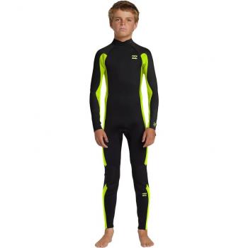Billabong Traje de Surf de Niños 4/3mm Foil con Manga Larga y Cremallera en la Espalda GBS