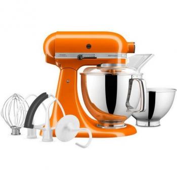 Robot de cocina KitchenAid Artisan 5KSM175PSEHY Honey, 300 W, 4.8L