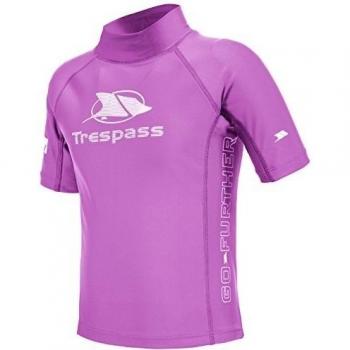 Trespass Kids 'Alva Kids Rash Guard Top, tamaño 3/4), color morado