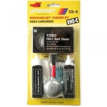 CS-4 Set de limpieza de para VHS-C para videocámara