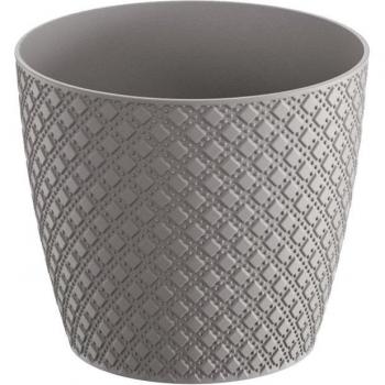 Maceta Prosperplast ORIENT 3,5L - Gris Piedra