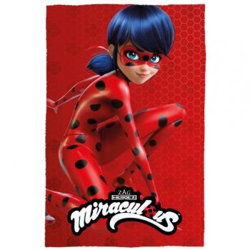 Kids Manta Polar con Diseño Ladybug, Lana, Rojo, 25.0x10.0x10.0 cm, 12 Unidades