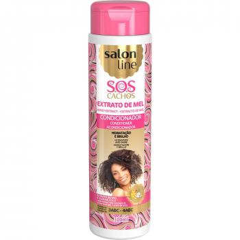 ACONDICIONADOR SOS MIEL RIZOS INTENSOS SALON LINE 300ML
