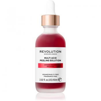 Revolution Skincare - Multi Acid Intense Peeling Solution - Exfoliante de Limpieza Profunda con AHA Ácidos - 60ml
