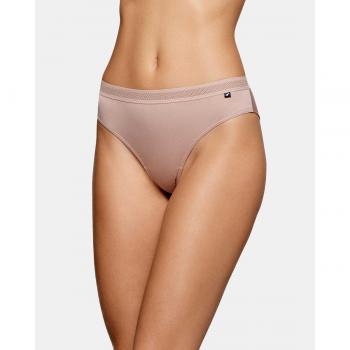Impetus - Tanga liso con cintura perforada, Soft Premium, color Rosa, talla L