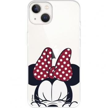 Funda para iPhone 14 Oficial Disney Minnie Cara Clásicos Disney