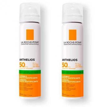La Roche-Posay Anthelios XL Anti-Shine Dry Touch Gel-Cream SPF50+ 50ml & Invisible Fresh Mist SPF50+ 75ml Duo Pack