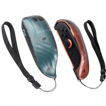 Adaptador de Ratón Blade para Joy-Con Nintendo Switch 2, Set de 2, Ergonómico, Mayor Precisión, Rojo/Azul