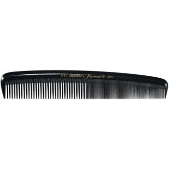 Peine de bolsillo para hombre Hercules Sägemann modelo 623-394, 7 pulgadas, 30g, grande y redondeado