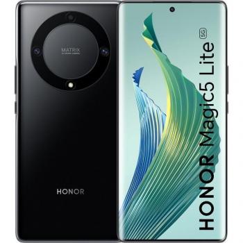 HONOR Magic5 Lite 5G Smartphone, 6GB RAM, 128GB Storage, Snapdragon 695 Chipset, 6.67-inch AMOLED Curved Display with 120Hz Refresh Rate, Triple Rear Camera System with