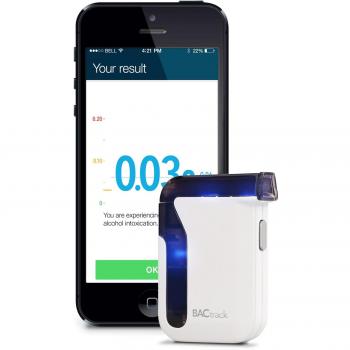 BACtrack Mobile Smartphone Breathalyser | Professional-Grade Accuracy | Bluetooth Connectivity to Apple iPhone, Google & Samsung Android Devices