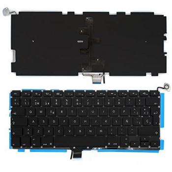 Teclado Compatible para Apple Macbook Pro Unibody A1278 con Retroiluminación y Diseño Ergonomico
