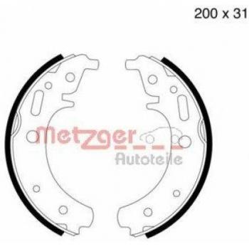 Juego de zapatas de freno METZGER MG 999 para eje trasero 200 31 TRABANT: 1.1 Universal, P 601 Berlina