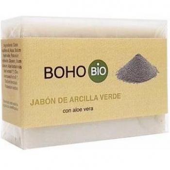 Jabón de Arcilla Verde Orgánico 100g - Boho Beauty Essentials