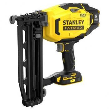 Stanley Clavadora de Acabados V20 Li-Ion 18V 16Ga sin batería/cargador, modelo SFMCN616B-XJ, tipo de producto: clavadora sin cable, características: sistema de alimentación para