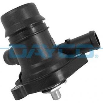 Termostato de refrigerante DAYCO DT1254H, compatible con varios modelos de vehículos, fabricado con materiales de alta calidad para garantizar durabilidad y eficiencia en el control de la temperatura del motor