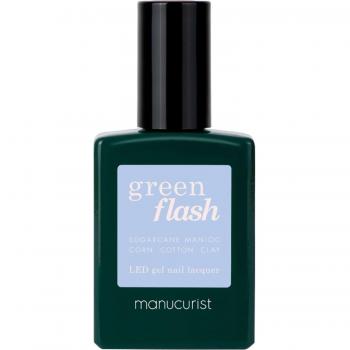 Manucurist Green Flash Esmalte Uñas Lilas 15ml, tipo de producto: esmalte de uñas, características: acabado brillante, secado rápido con luz LED, fórmula vegana y libre de tóxicos