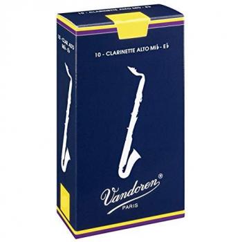 Vandoren Traditional Alto Clarinet Reeds Strength 4, Box of 10