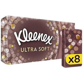 Kleenex ultrasuave bolsillo paquetes de 8 x 9 por paquete